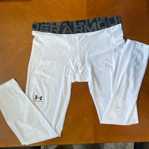 Under armor, heat gear base layer leggings white 3XLT